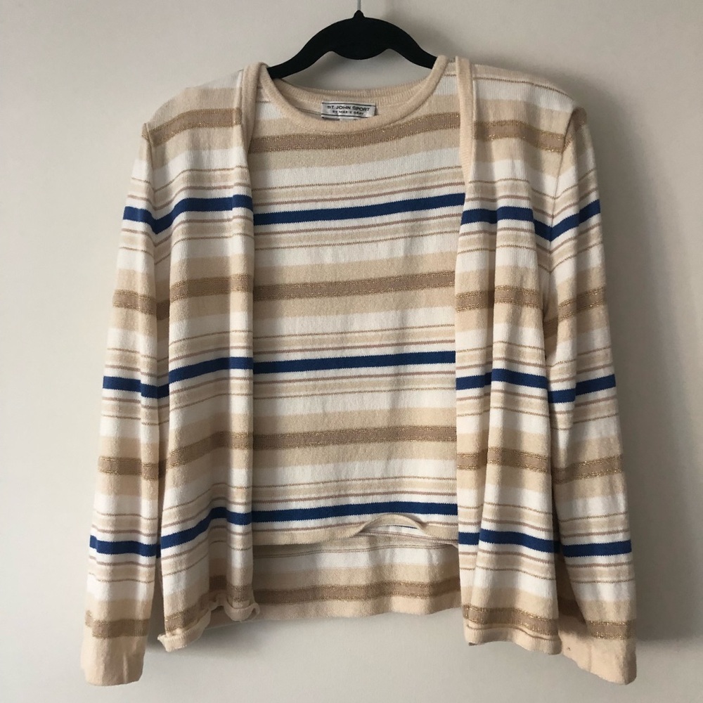 St. John Sport by Marie Gray, Cardigan Set